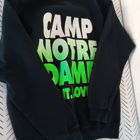 Vintage notre dame crew neck, kids large - Picture 6 of 6